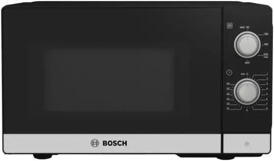 Bosch Mikrowelle FFL020MS2 800 W 44 cm mit Edelstahl Silber