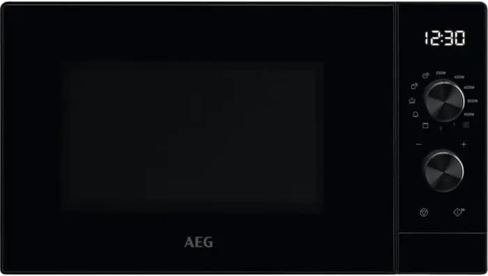 AEG Mikrowelle MFB252DB 900W 25L mit Edelstahl Schwarz