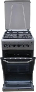 Einbau-Herd-Set SHGE5060INX 50 cm mit Edelstahl Silber