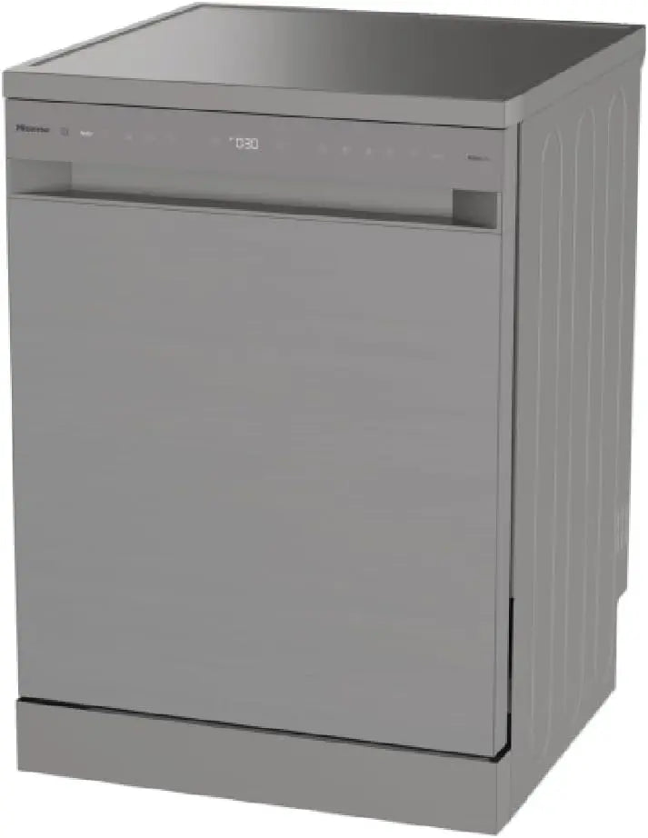 Hisense Geschirrspüler HS673A90X 59,9 cm mit Edelstahl Silber