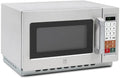 Mikrowelle GMW1034S 34 L 34.3 cm mit Timer und Edelstahl Silber
