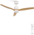 Ventilator 40W 132 cm mit Fernbedienung Weiß