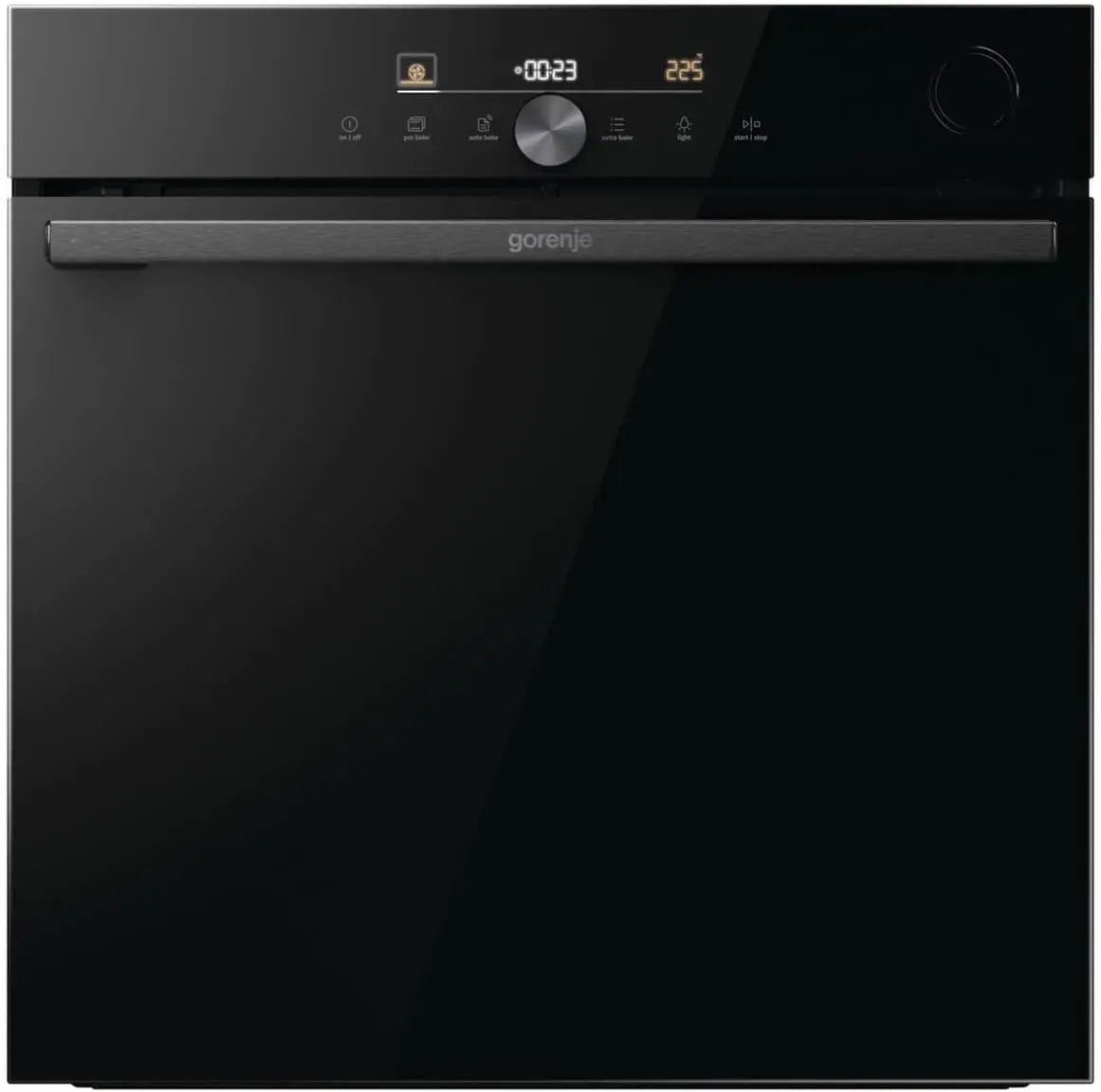 Gorenje Einbau-Herd-Set BPSA6747DGWI Schwarz