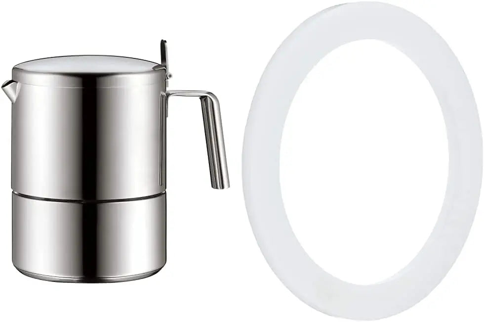 WMF Kaffeemaschine mit Edelstahl Silber