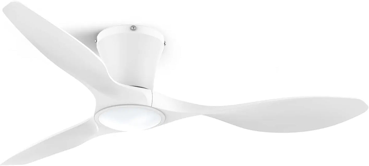 Ventilator 107 cm mit Fernbedienung und Timer Weiß