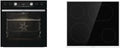 Gorenje Einbau-Herd-Set 77 Liter Schwarz