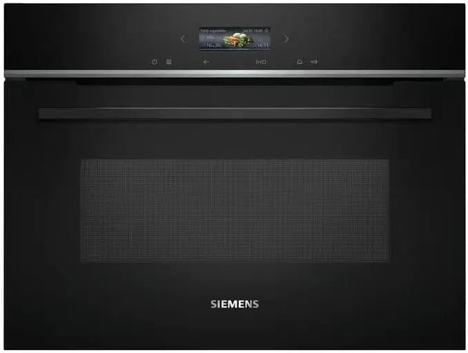 Siemens Mikrowelle CE732GXB1 45 cm mit Edelstahl Schwarz