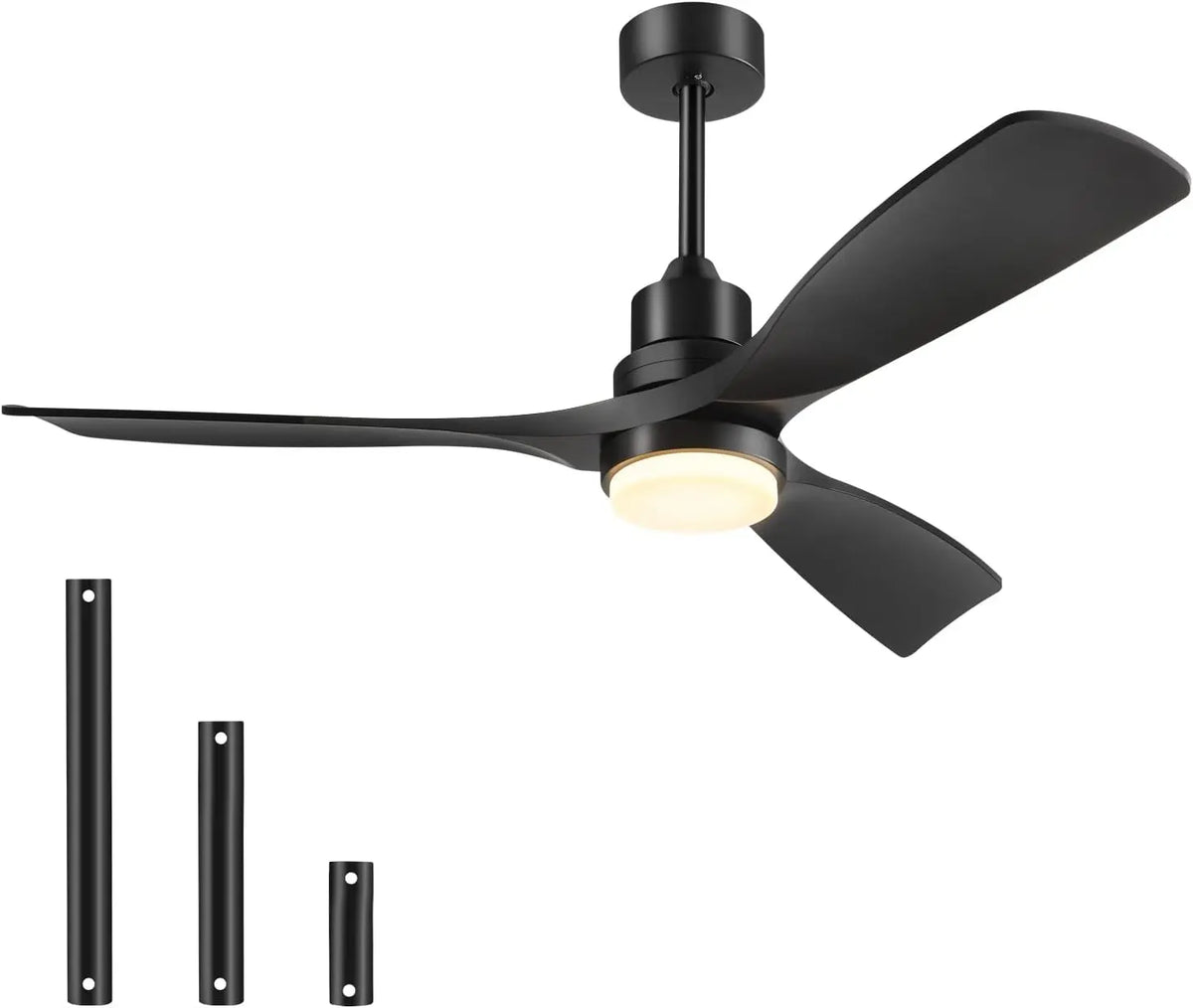 Ventilator 132cm Schwarz für Haushalt und Alltag