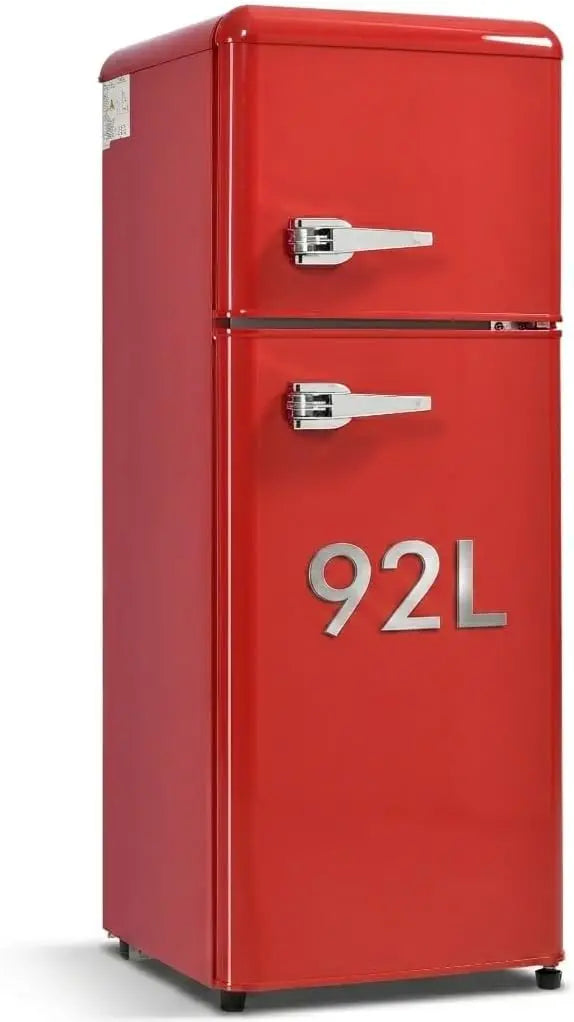 Kühlschrank 92 Liter 105.5 cm Rot