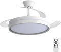 Ventilator 60W 107cm mit Fernbedienung und Timer Weiß