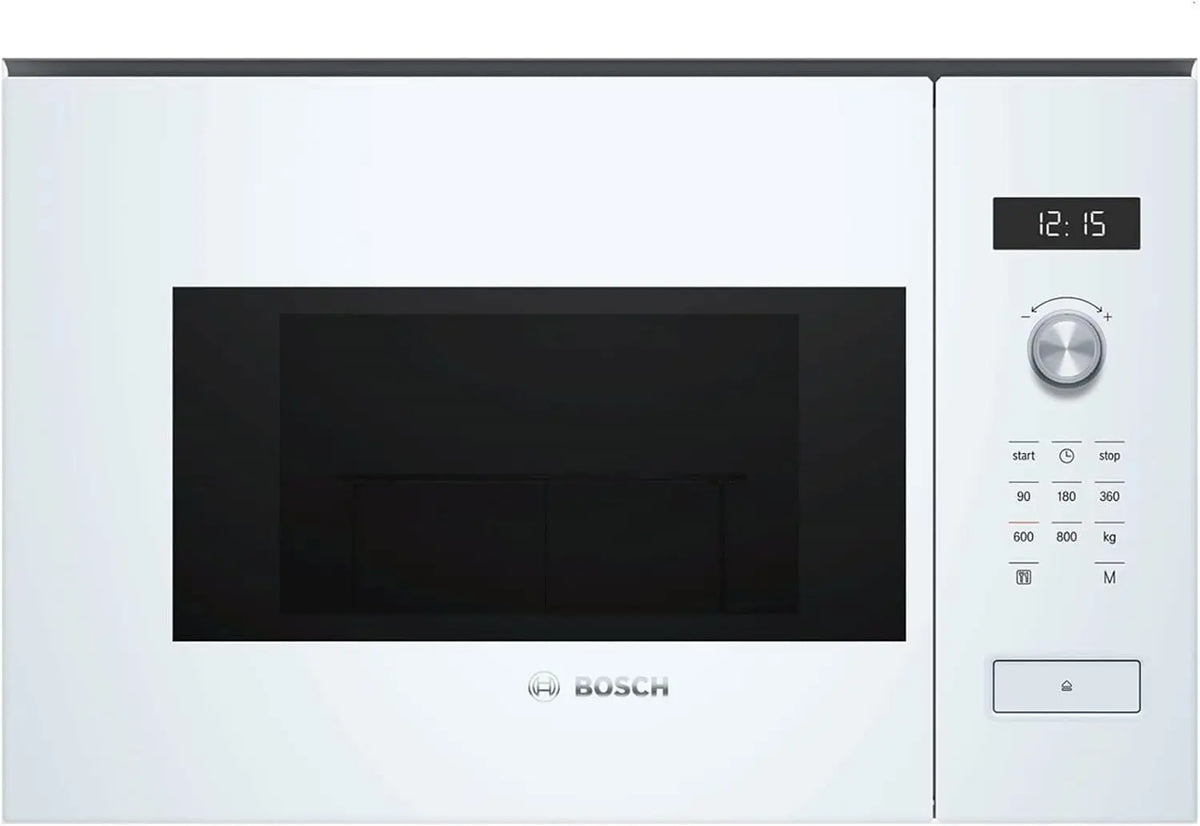Bosch Mikrowelle BFL524MW0 800 W 60 cm mit Display Weiß