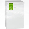 Kühlschrank 133 Liter 57.5cm Weiß