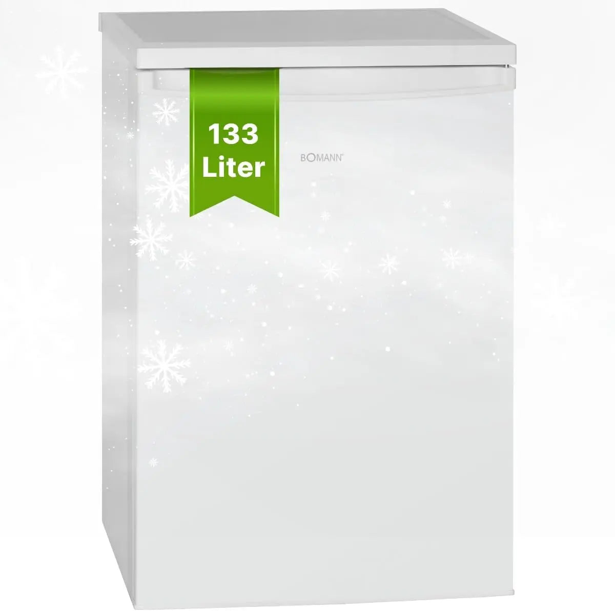 Kühlschrank 133 Liter 57.5cm Weiß