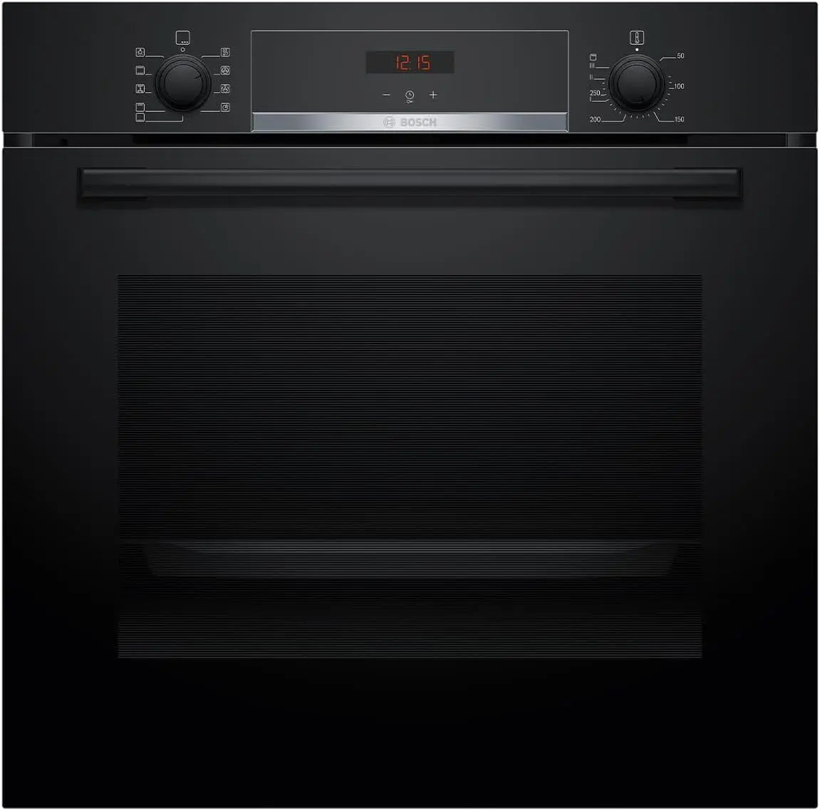 Bosch Einbau-Herd-Set HBA514BB3 60 cm mit Display Schwarz