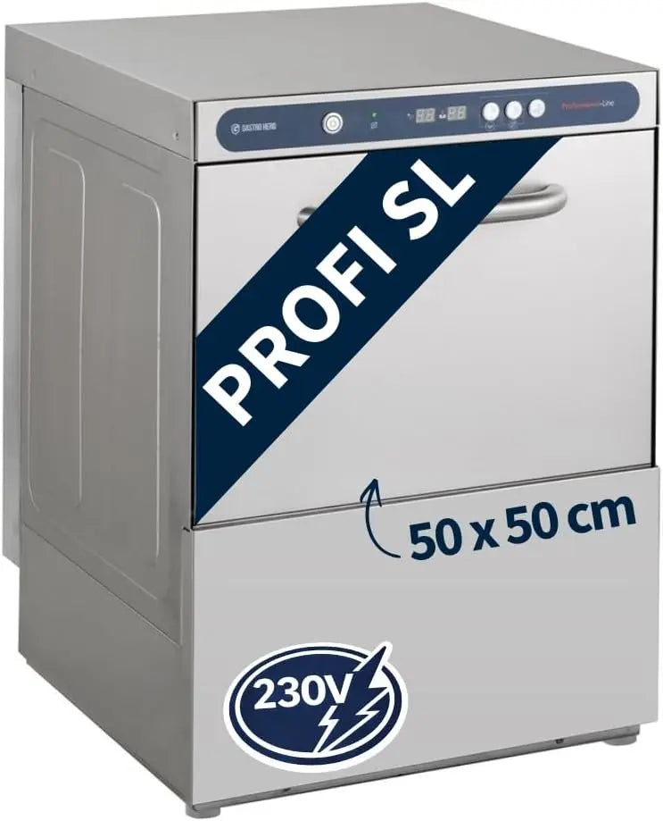 Geschirrspüler GSM50SL 230 V mit Edelstahl Silber