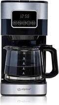 Kaffeemaschine 1,5L mit Display und Timer Schwarz
