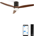 Ventilator 40W 132cm mit Fernbedienung und Timer Schwarz