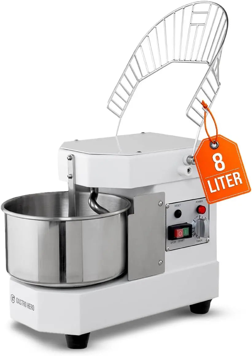 Küchenmaschine 8 L Weiß für Haushalt und Alltag