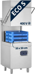 Geschirrspüler HSME54S 400 V mit Edelstahl Silber
