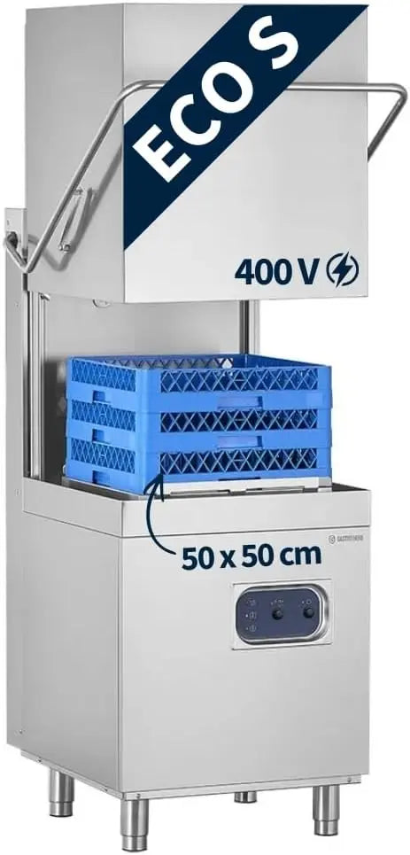 Geschirrspüler HSME54S 400 V mit Edelstahl Silber