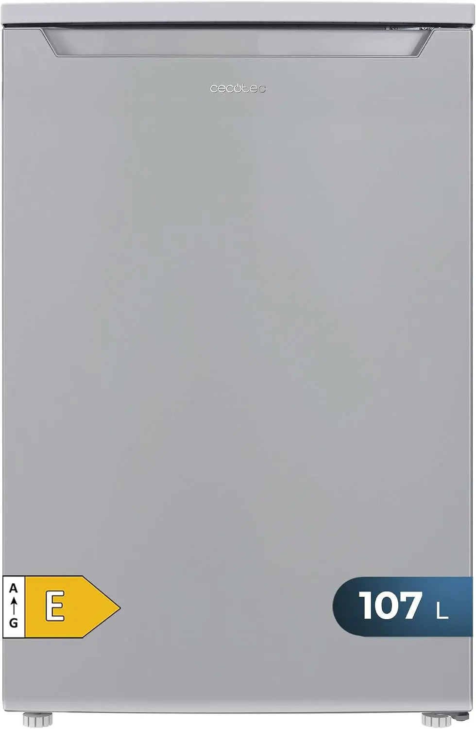 Kühlschrank 107 L Silber für Haushalt und Alltag