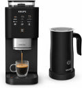 Krups Kaffeemaschine SA4028E0 15 cm mit Edelstahl Schwarz