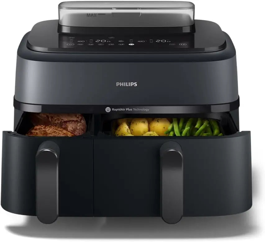 Philips Heißluftfritteuse 9 L Schwarz