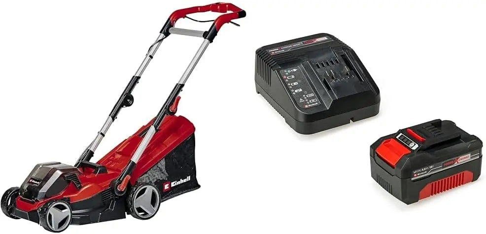 Einhell Rasenmäher 18 V 30 L 33,5 cm mit Akku und Ladegerät
