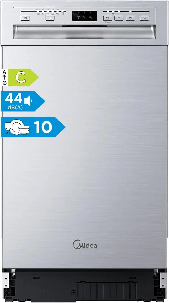 Midea Geschirrspüler 45cm für Haushalt und Alltag