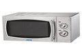 Mikrowelle 1,4 kW 23 L mit Edelstahl Silber