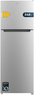 Kühlschrank 348L 5cm Silber für Haushalt und Alltag