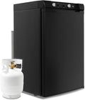 Kühlschrank 12 V 100L Schwarz für Haushalt und Alltag