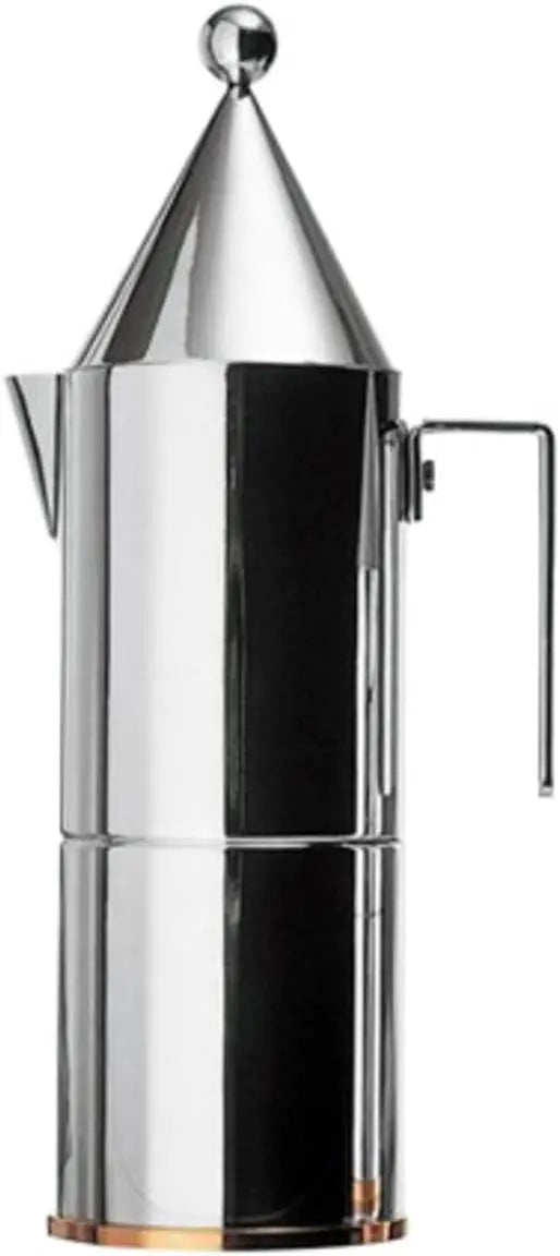 Alessi Kaffeemaschine mit Edelstahl Silber