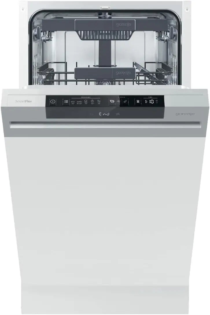 Gorenje Geschirrspüler 45cm mit Edelstahl Silber