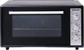 Einbau-Herd-Set 45 L mit Edelstahl Schwarz