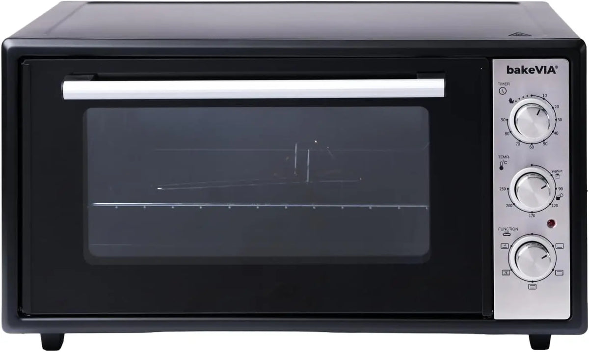 Einbau-Herd-Set 45 L mit Edelstahl Schwarz