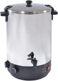 Badzubehör 2500w 28l mit Timer und Edelstahl Silber