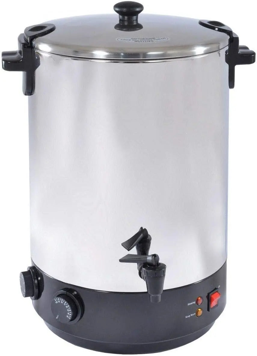 Badzubehör 2500w 28l mit Timer und Edelstahl Silber