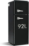Kühlschrank 92 Liter 105.5 cm Schwarz