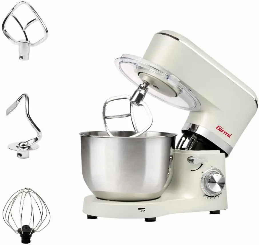Küchenmaschine IM47 1500 W 6 Liter mit Edelstahl Silber