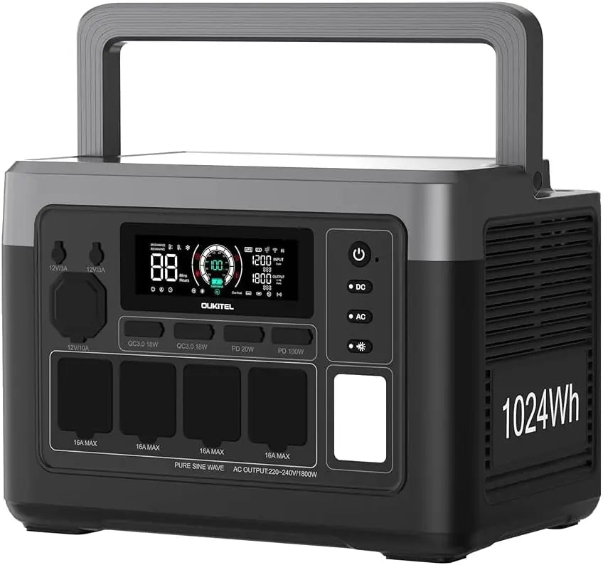 Inverter-Stromerzeuger P1000 1800W mit Solarfunktion