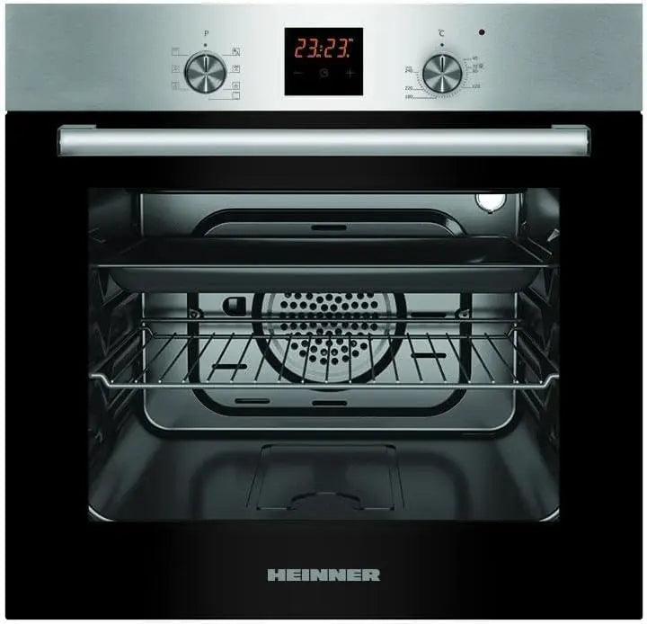 Einbau-Herd-Set S567LDTGC 56 L mit Display und Timer Silber