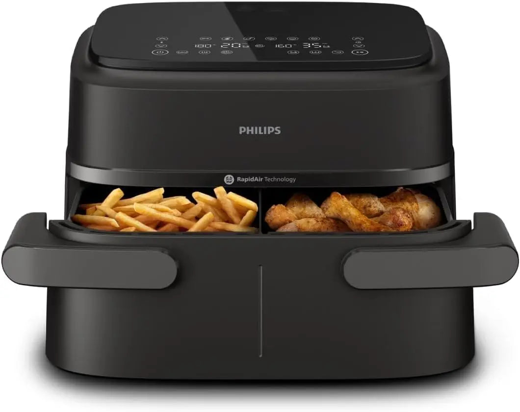 Philips Heißluftfritteuse 7,1 L Schwarz