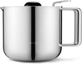 Kaffeemaschine 1.25L mit Edelstahl Silber