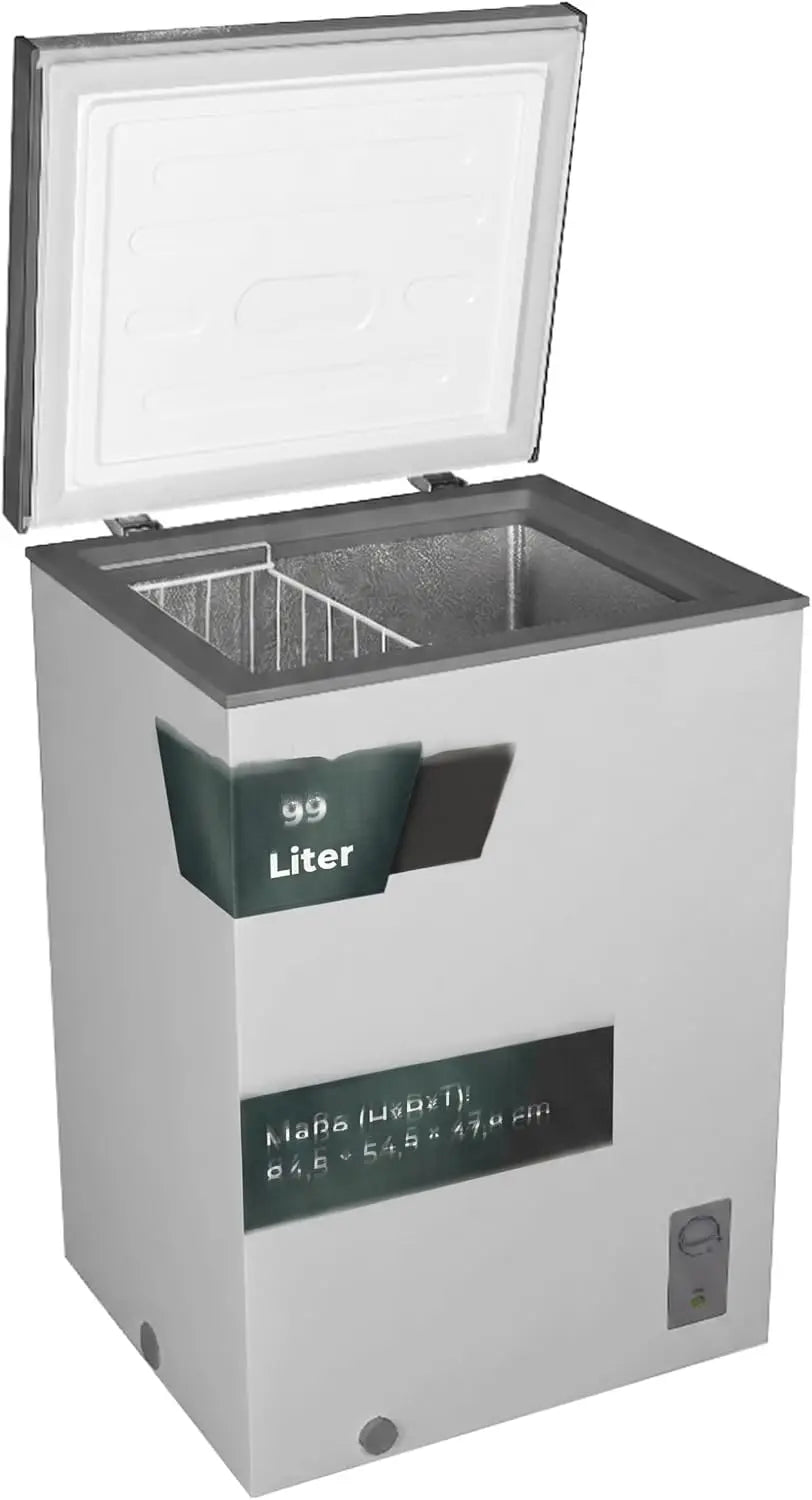 Gefrierschrank 99 Liter Silber