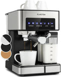 Kaffeemaschine 1350W 1,8L mit Edelstahl Silber