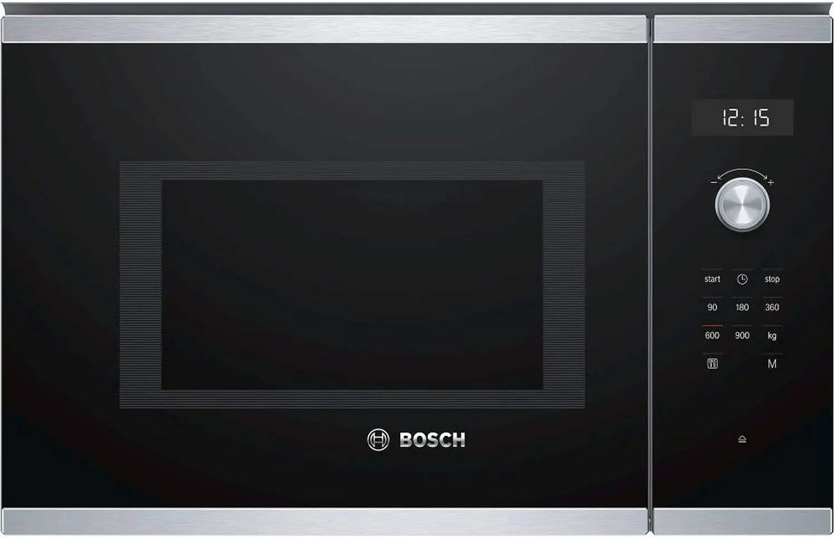Bosch Mikrowelle BFL554MS0 900 W 25 l mit Edelstahl Schwarz