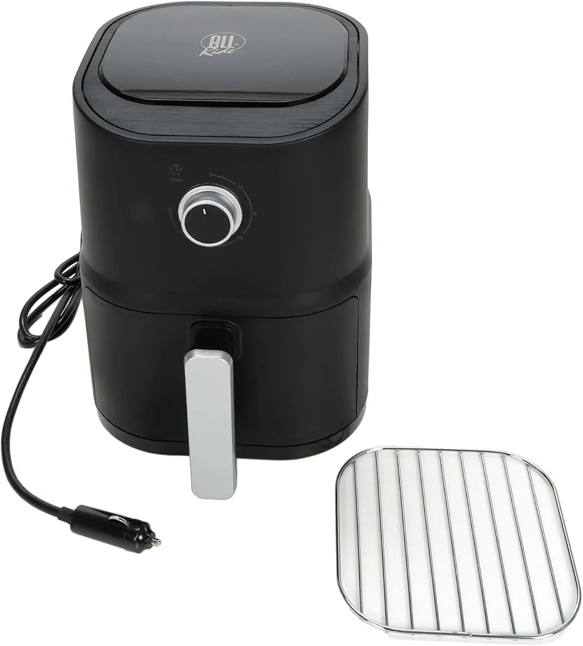 All Ride Heißluftfritteuse 24 V 250 W 3 l Schwarz