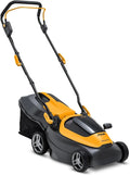 Rasenmäher 34 cm 2 Ah für Haushalt und Alltag