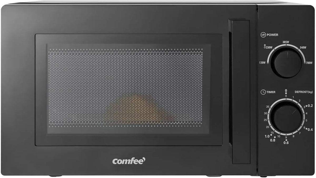 COMFEE Mikrowelle 700W 20L Schwarz